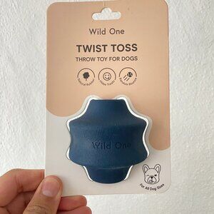 Wild One - Twist Toss - Throw Toy For Dogs - Blue, Hide Treats, Dishwasher Safe
